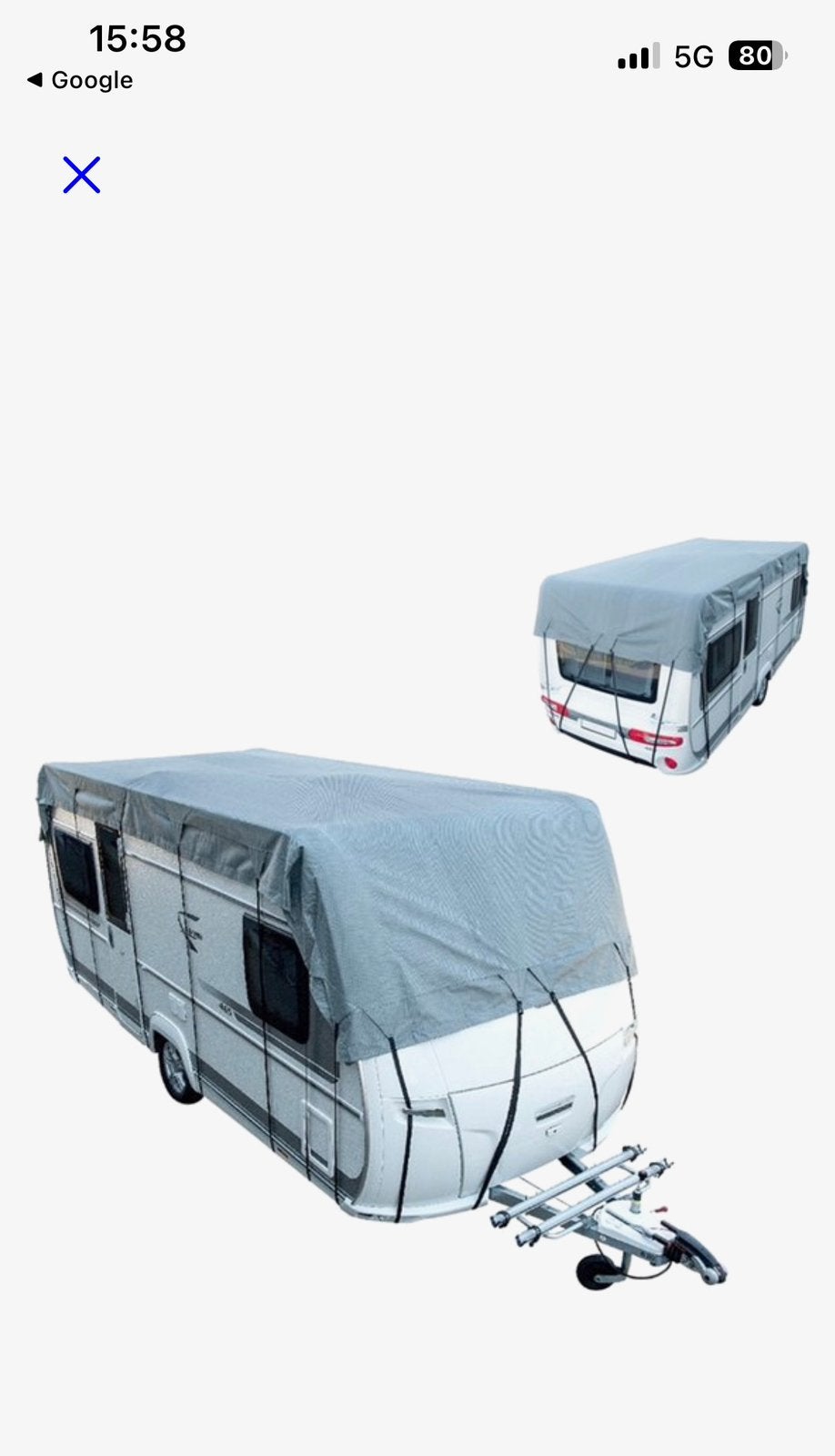Caravanhoes alleen voor bovenzijde, Ophalen, Gebruikt