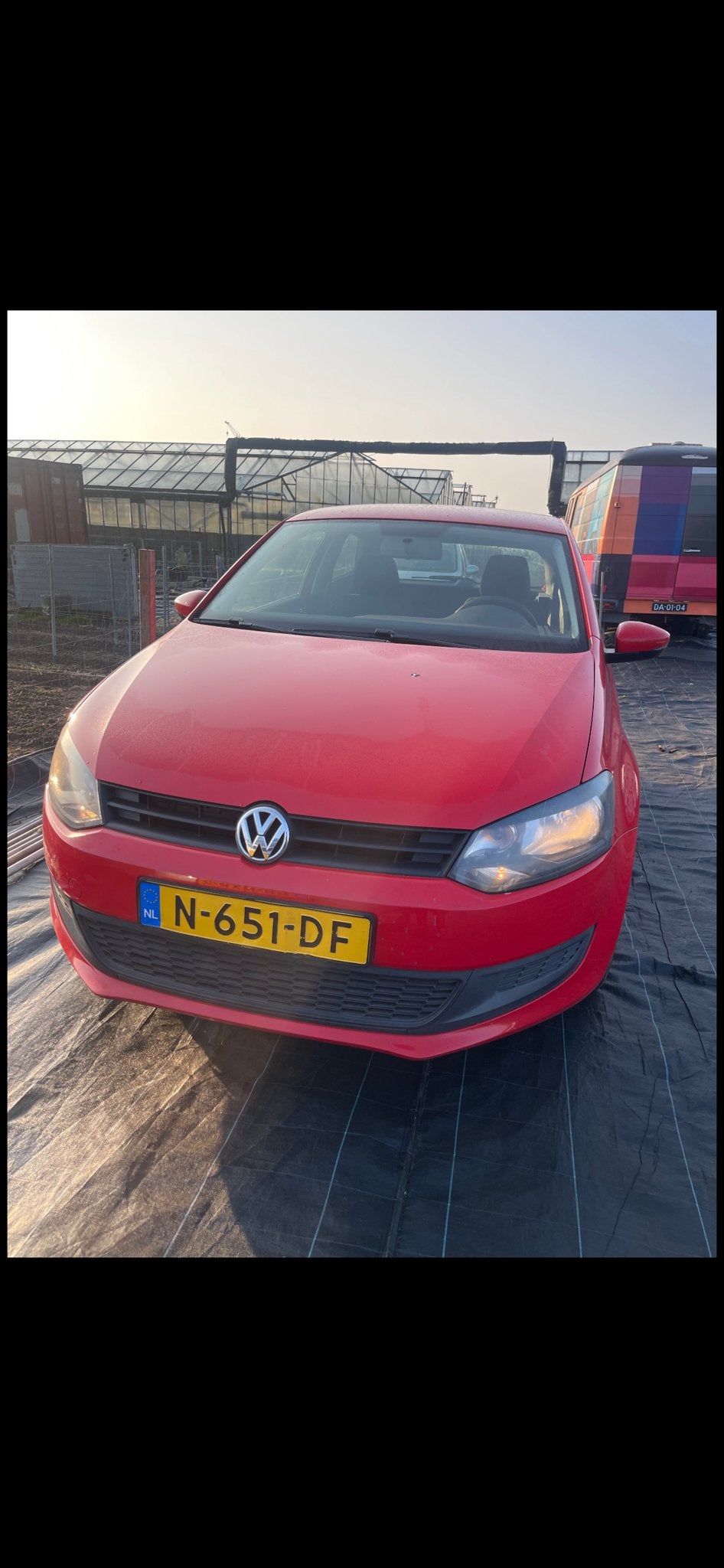 Volkswagen Polo 1.2 6V nieuwe APK 44KW  2011 Rood, Auto's, Voorwielaandrijving, 967 kg, 40 €/maand, 1198 cc