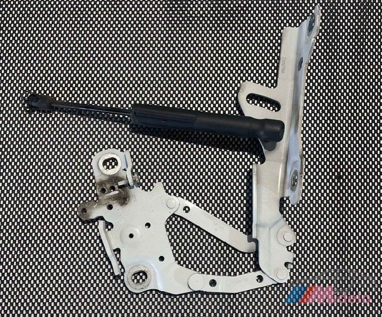 BMW F31 MOTORKAP SCHARNIER RECHTS 13989610, Gebruikt, -, -, Ophalen of Verzenden