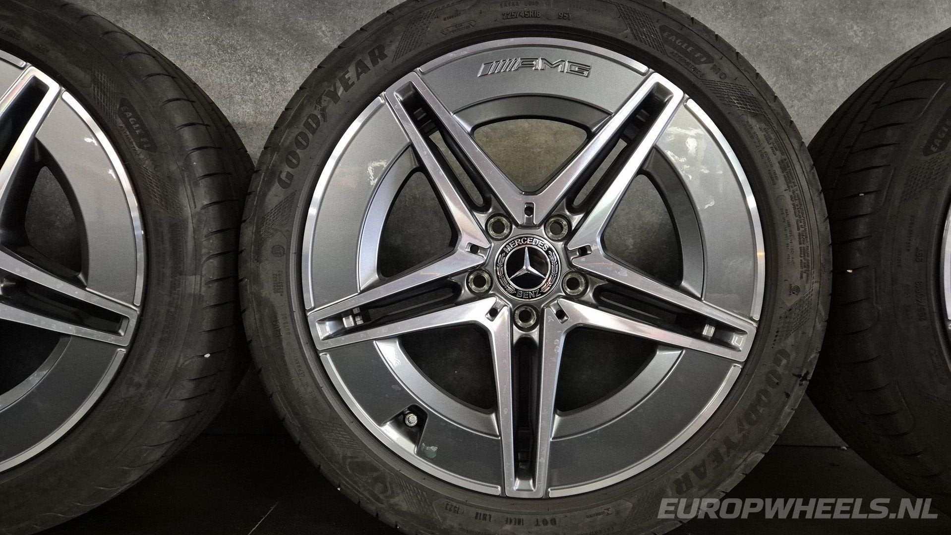 18 inch Mercedes velgen C C300e C300de C400e W206 S206, 18 inch, Gebruikt, -, -