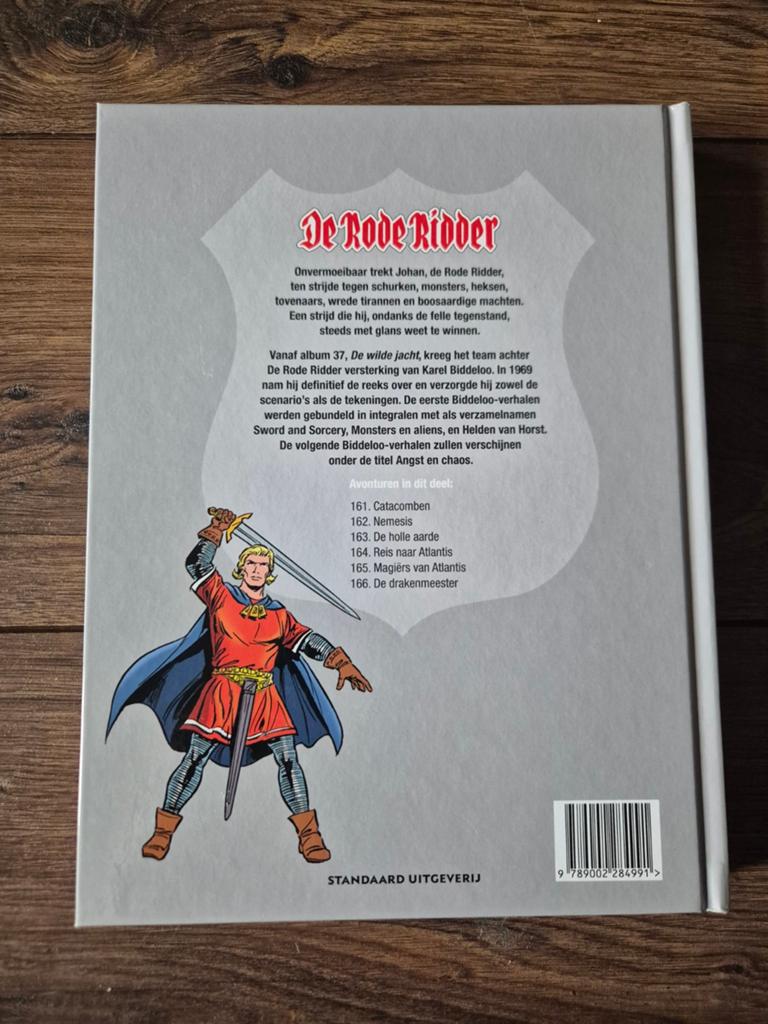 De Rode Ridder Integraal delen 21 t/m 24, Willy Vandersteen, Nieuw, Ophalen of Verzenden, Meerdere stripboeken