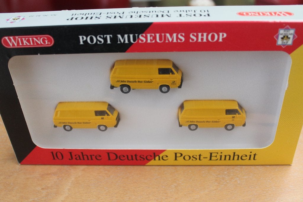 Wiking PMS-set 10-81: 10 Jahre Deutsche Post Einheit, Ophalen of Verzenden, Zo goed als nieuw, Auto, Wiking