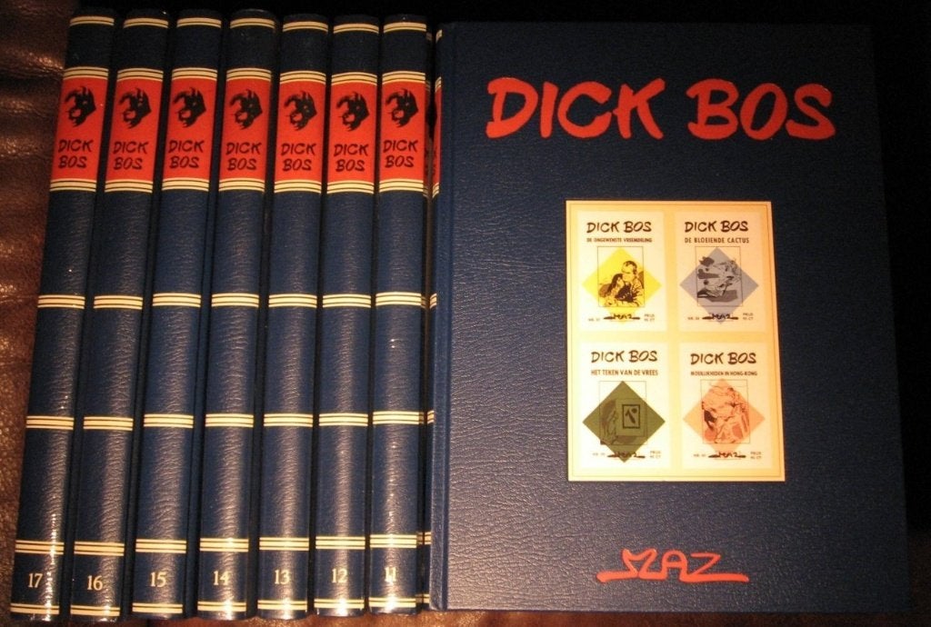 8x dick bos heruitgave panda reeks 10 t/m 17 nieuw 15 euro, Meerdere stripboeken, Ophalen of Verzenden, Gelezen