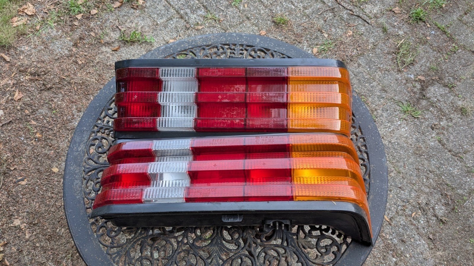 Complete set achterlichten Mercedes 190e W201 2.3-8, Auto-onderdelen, Ophalen, Gebruikt, Mercedes-Benz