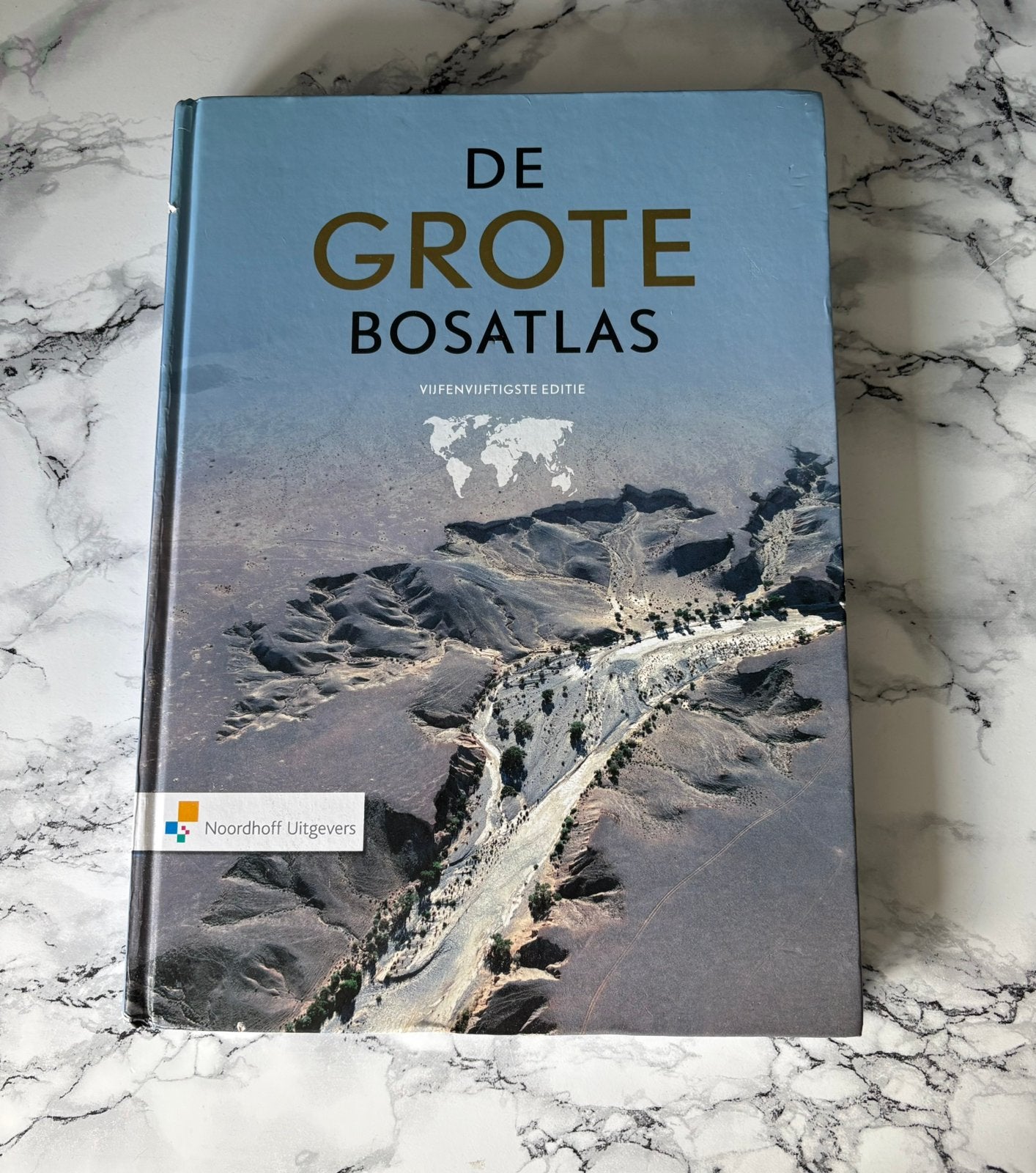 Grote Bosatlas — 55e editie, Boeken, Atlassen en Landkaarten, Ophalen, Bosatlas, 2000 tot heden, Zo goed als nieuw