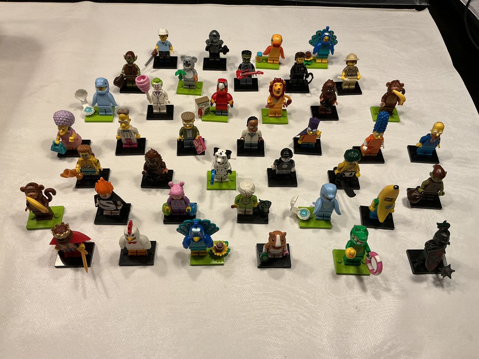 Lego partij collectible minifigures cmf 40 poppetjes, Ophalen of Verzenden, Gebruikt, Minifiguur, Lego