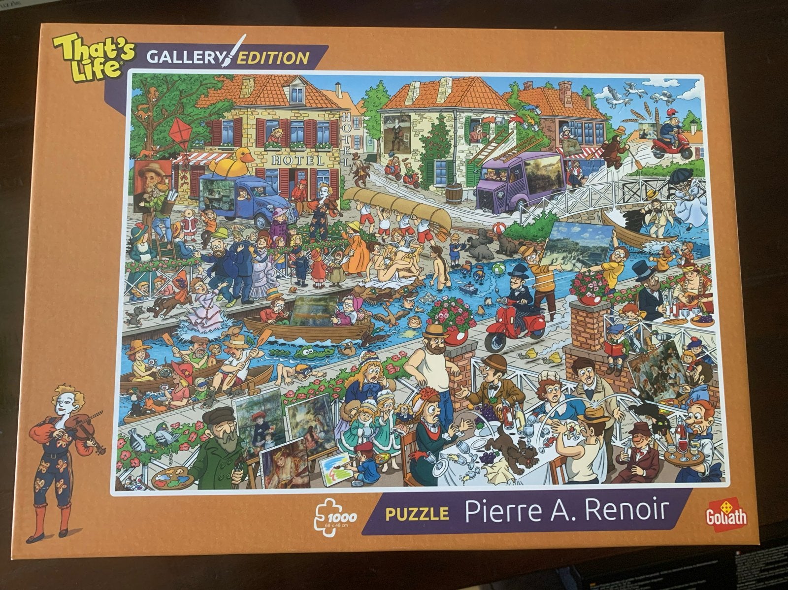 Goliath That's Life Gallery Edition Pierre A. Renoir puzzel, Ophalen of Verzenden, 500 t/m 1500 stukjes, Nieuw