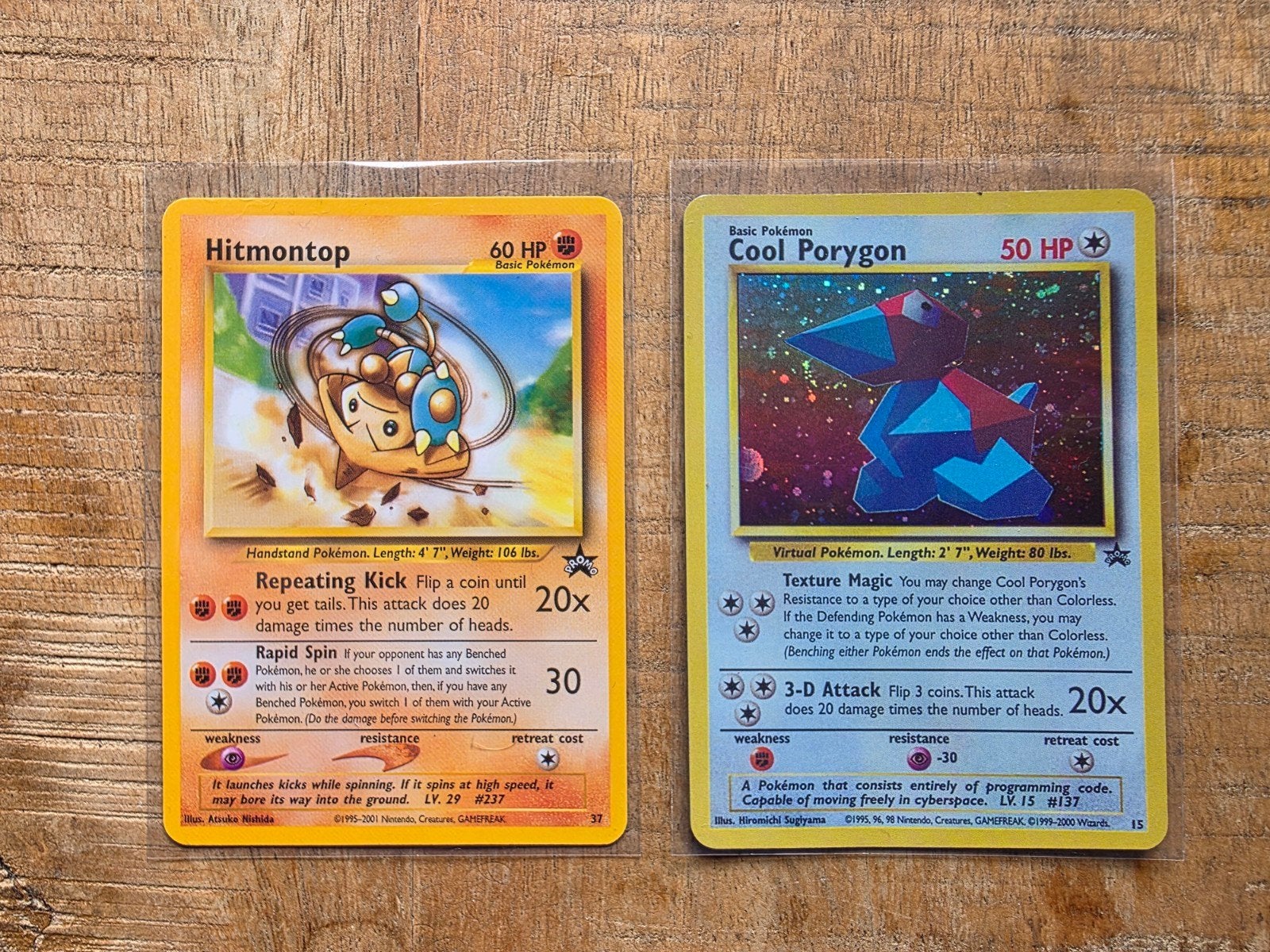 Pokémon Promo Hitmonchan Cool Porygon Proxy, Ophalen of Verzenden, Zo goed als nieuw