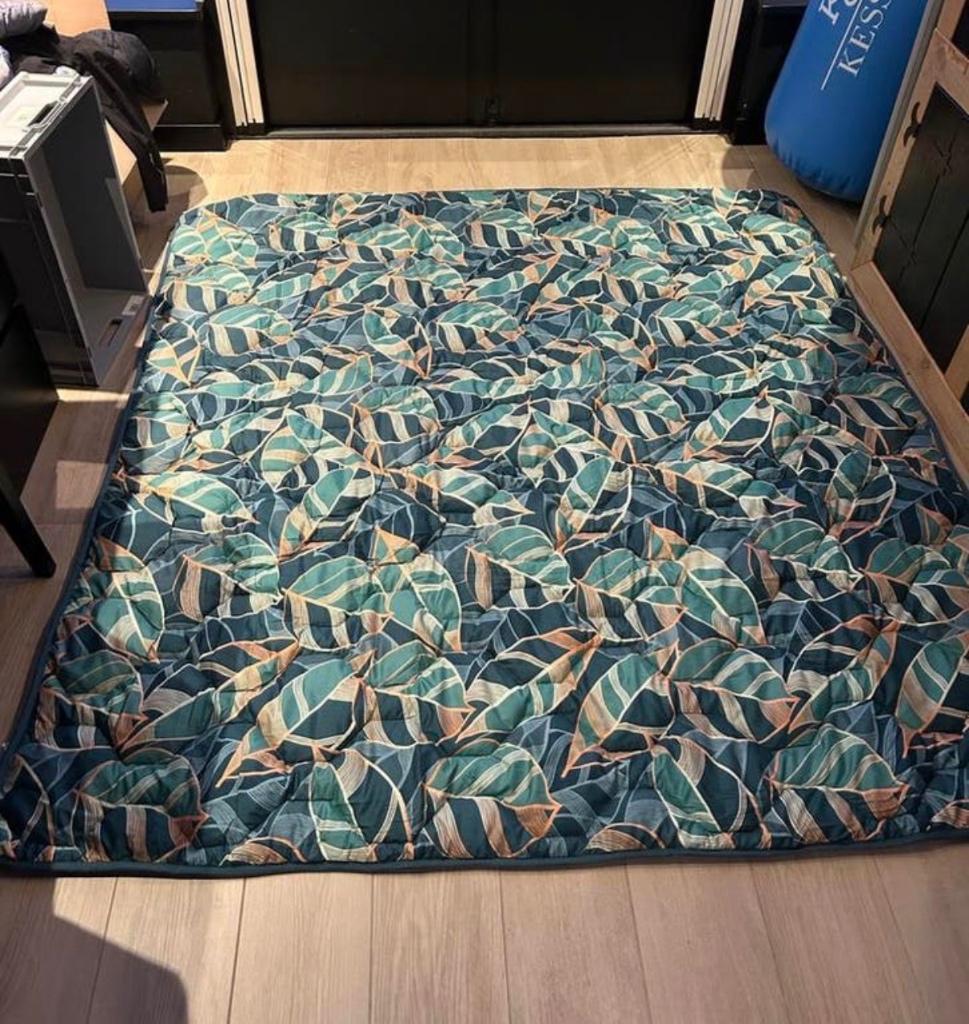 NIEUW! Happy Dekbed Golden Oasis 200x220, Huis en Inrichting, Ophalen of Verzenden, Deken of Dekbed, Groen, Nieuw