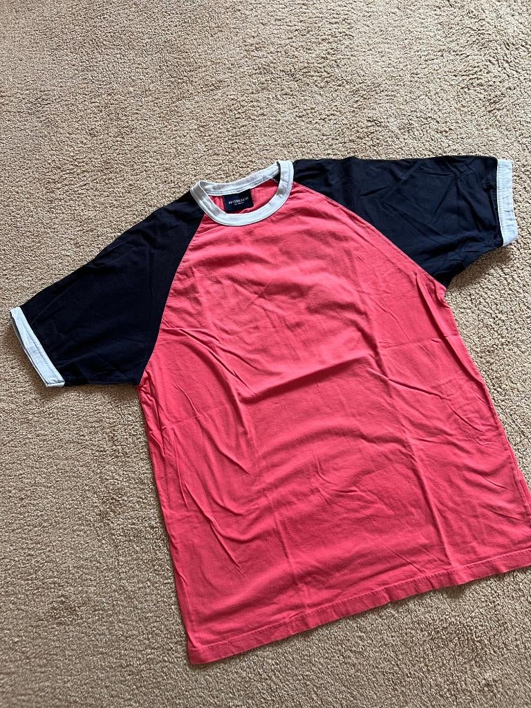 Mc Gregor t-shirt, roze-rood met blauw, mt. XL, Maat 56/58 (XL), Ophalen of Verzenden, Gedragen, Mc Gregor