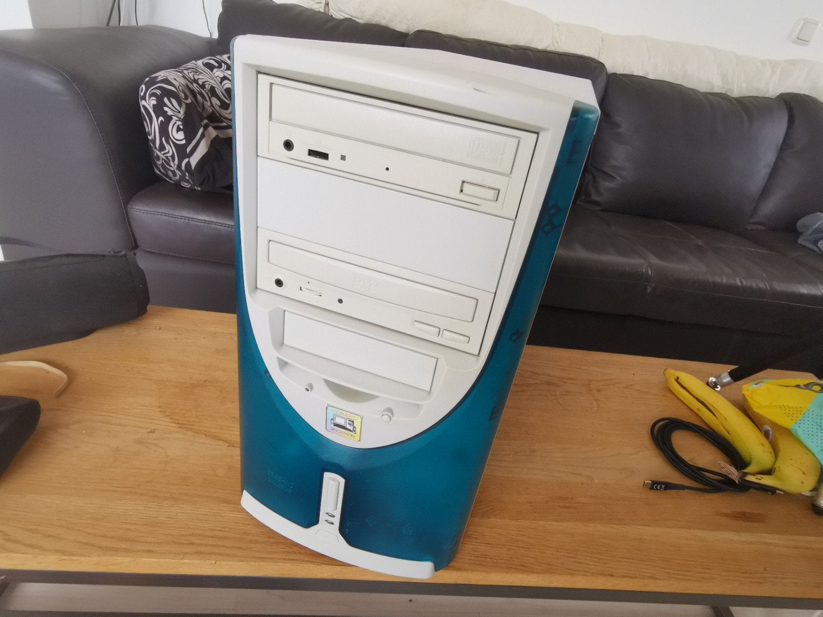vintage desktop GA-7IXE4 (Rev. 1.0) werkt prima, Computers en Software, Ophalen of Verzenden