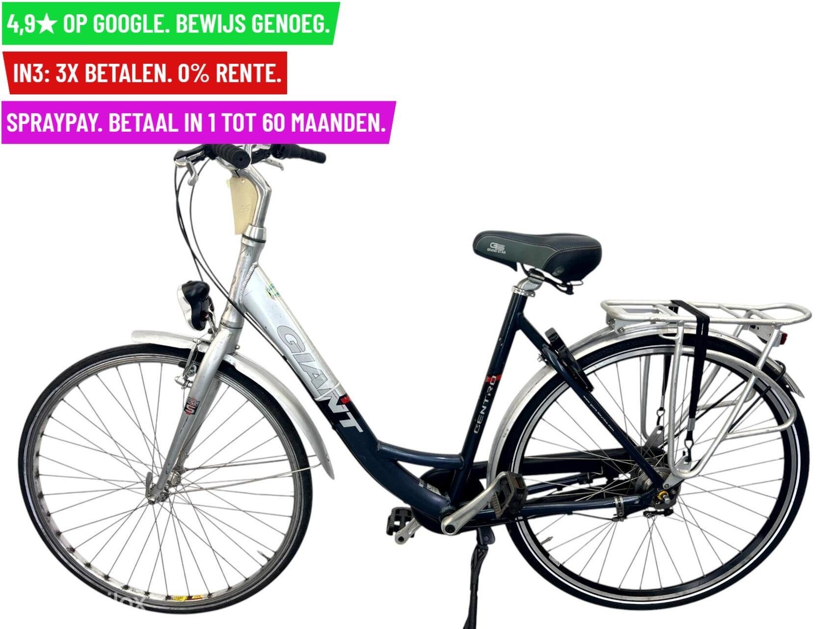 Damesfiets Giant Centro 28"/55cm/3ver - Garantie/Levering, Fietsen en Brommers, 9713 Bv Groningen, Gebruikt, Giant, Facebikenl@gmail.com