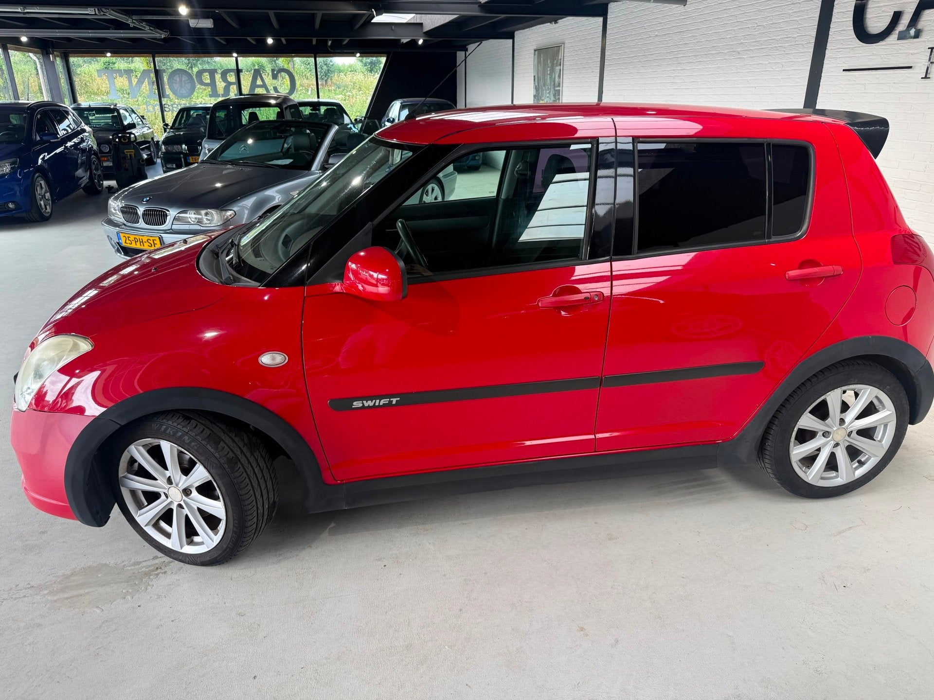 Suzuki Swift 1.5 Exclusive 2008 Sport 5-Deurs Airco Sportvel, Auto's, Suzuki, Voorwielaandrijving, 15 km/l, 4 cilinders, 400 kg