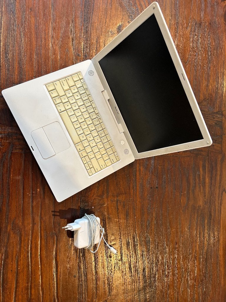 Apple iBook G4 14-inch (werkend met originele oplader), Ophalen, Gebruikt, Overige modellen, Qwerty
