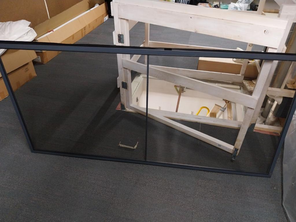 Raamhor, Huis en Inrichting, Ophalen of Verzenden, 25 tot 50 cm, Rechthoekig, 150 tot 200 cm