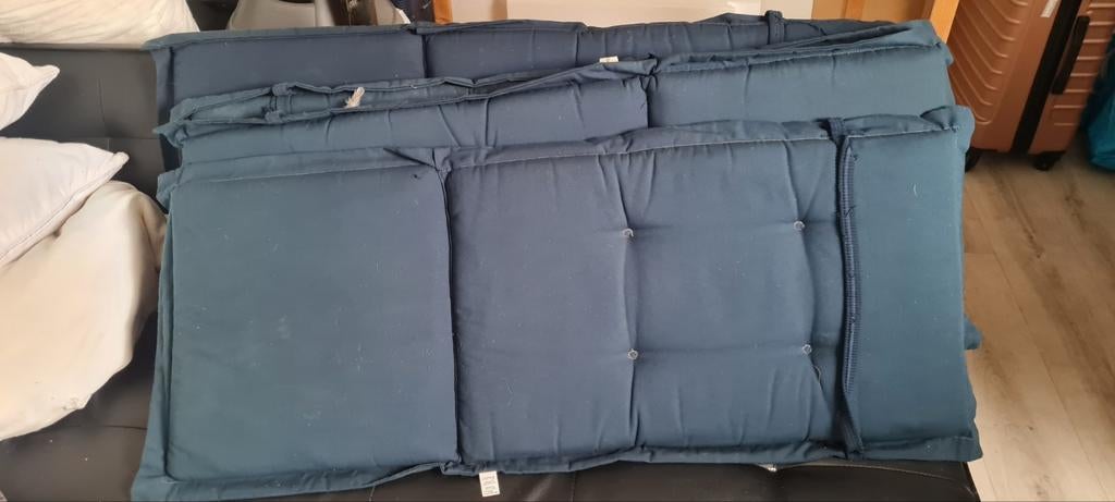 Tuin kussens blauw 4x, Ophalen