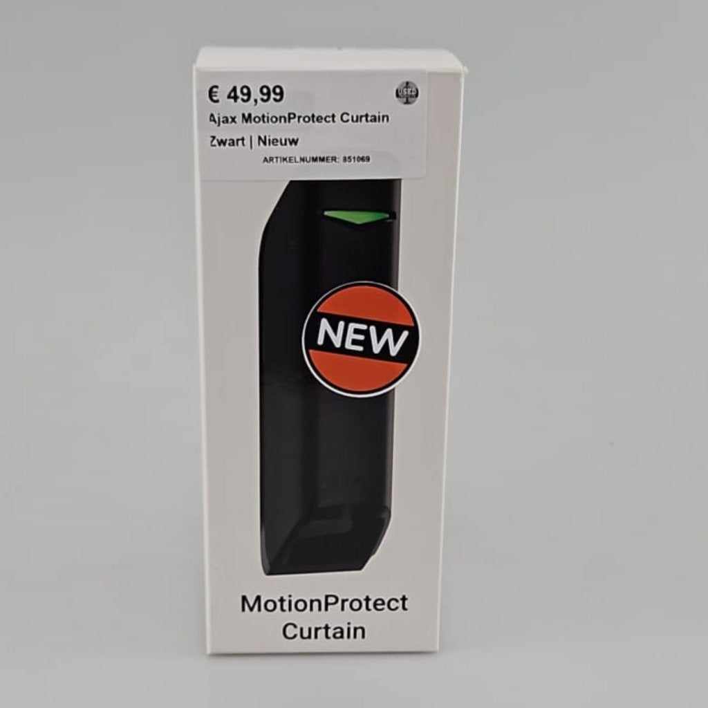 Ajax MotionProtect Curtain Zwart | Nieuw, Flex Ltd., Nieuw, https://flex.com/contact-us, Nobelstraat 10, 5807 GA Oostrum LB, Limburg, Nederland