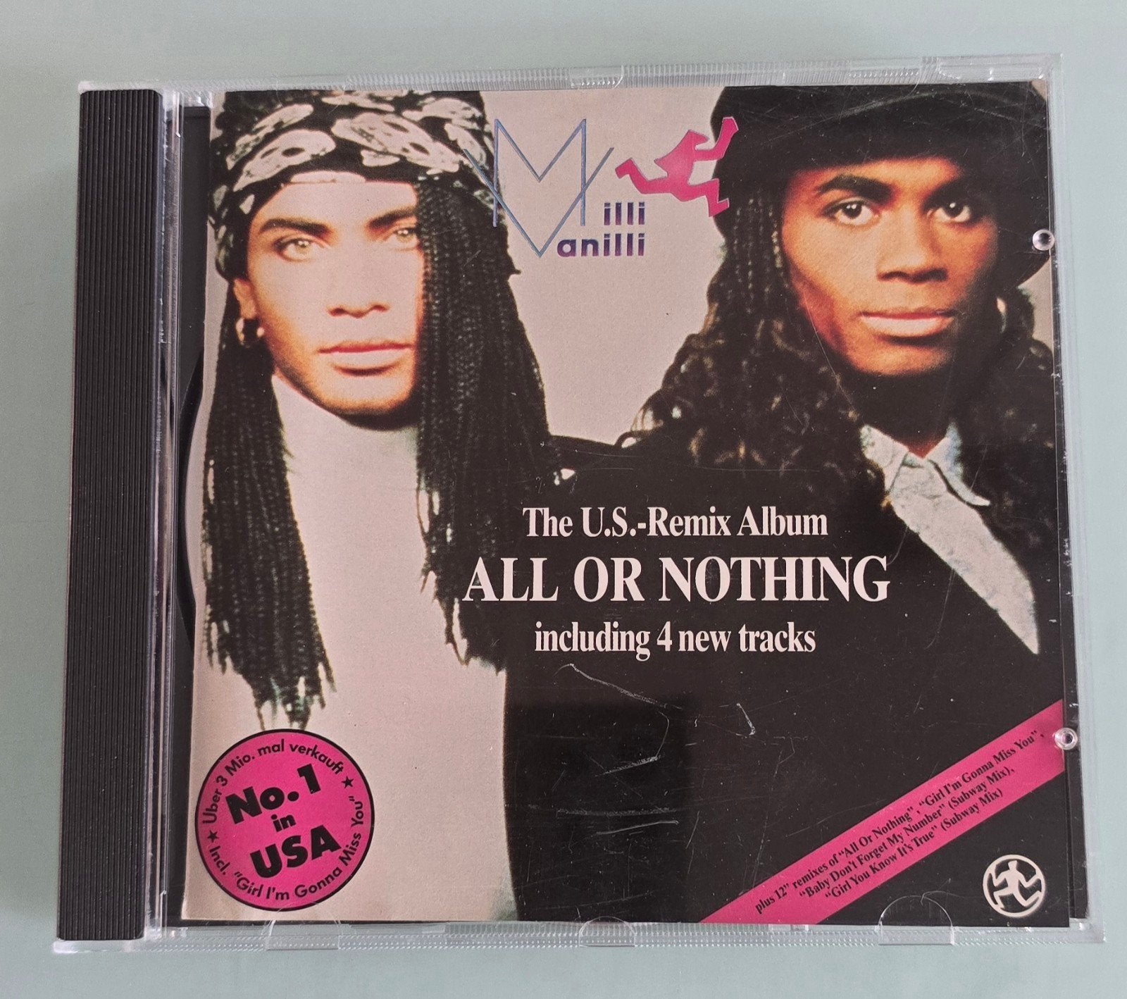 Milli Vanilli - All Or Nothing (US Remix Album) CD, Ophalen of Verzenden, 1980 - 1989, Zo goed als nieuw