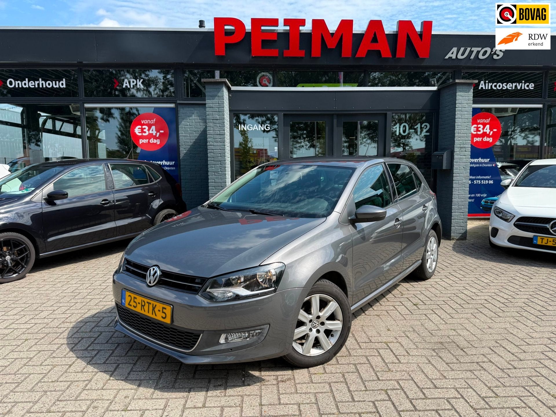 Volkswagen Polo 1.4-16V Highline | Automaat | Apple Carplay, Auto's, Euro 5, 86 pk, 4 cilinders, Origineel Nederlands