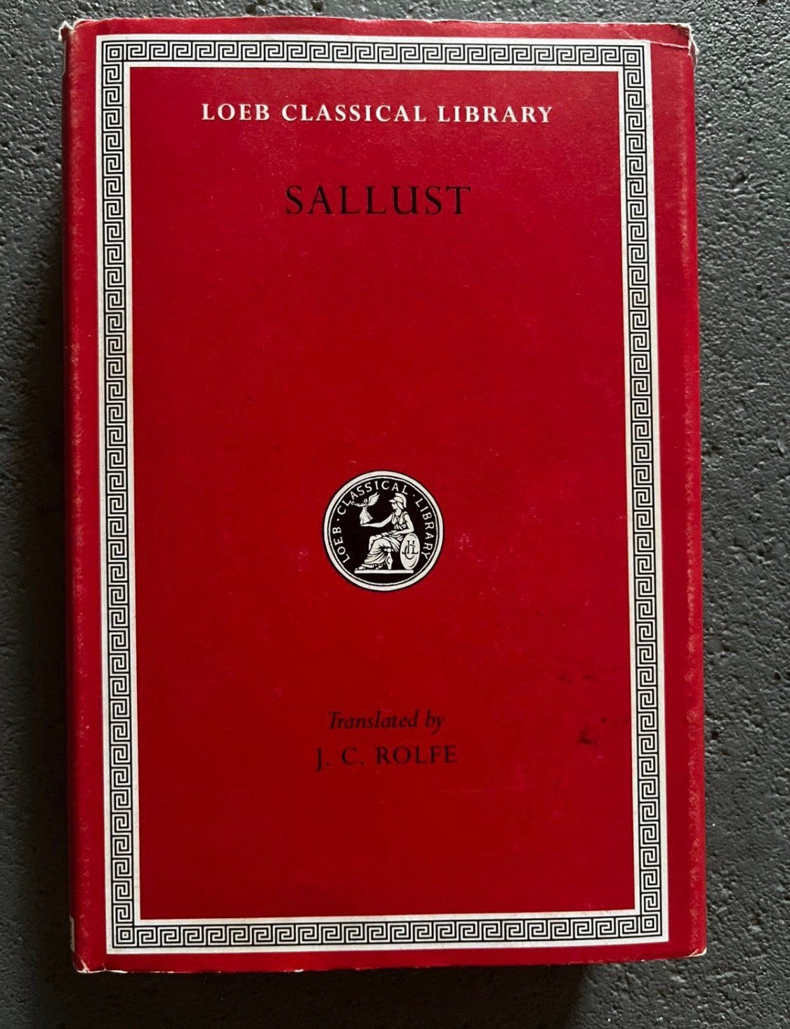 Sallust Sallustius War with Cataline Loeb Classical Library, Boeken, Ophalen of Verzenden, Zo goed als nieuw
