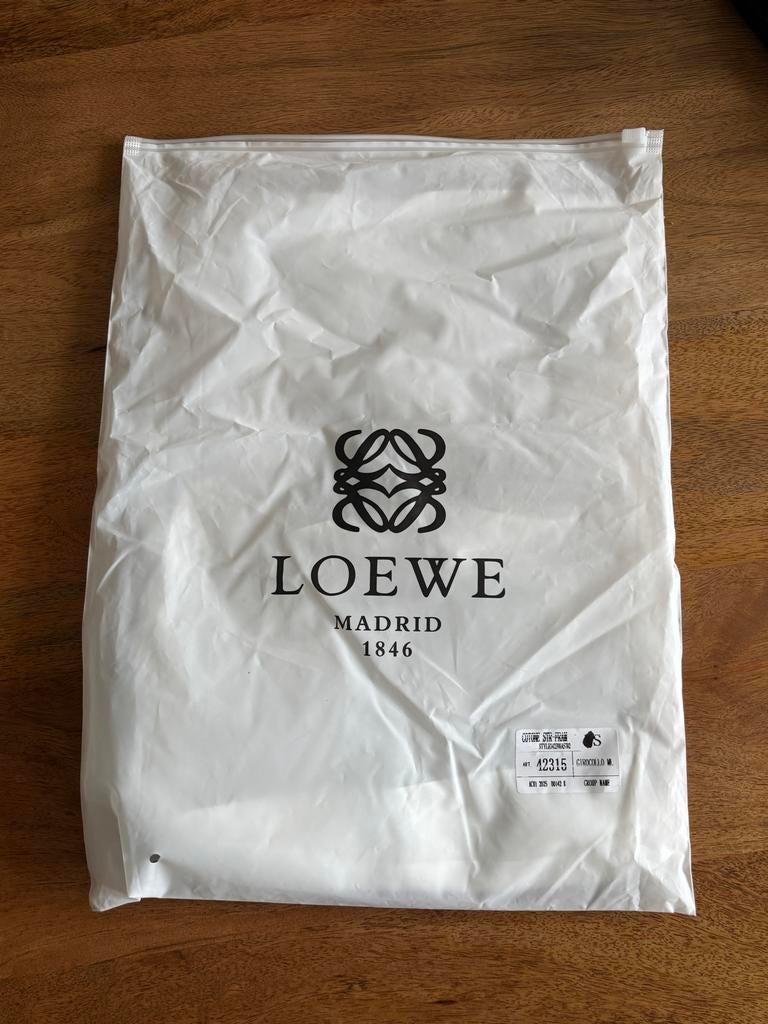 Loewe T-shirt Zwart Maat M - Nieuw met labels, Kleding | Heren, T-shirts, Verzenden, Zo goed als nieuw, Maat 52/54 (L), Zwart