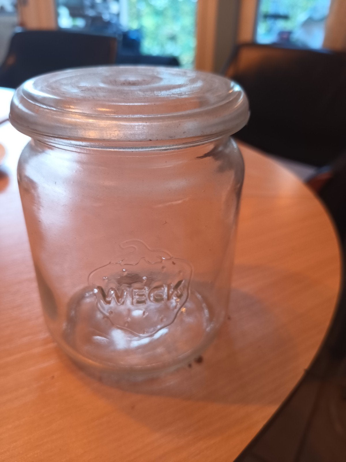 Vintage Weck Inmaakpot met Glazen Deksel, Ophalen