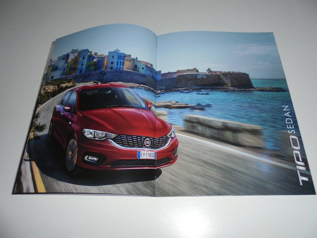 brochure Fiat Tipo  2017, Ophalen of Verzenden, Nieuw, Overige merken