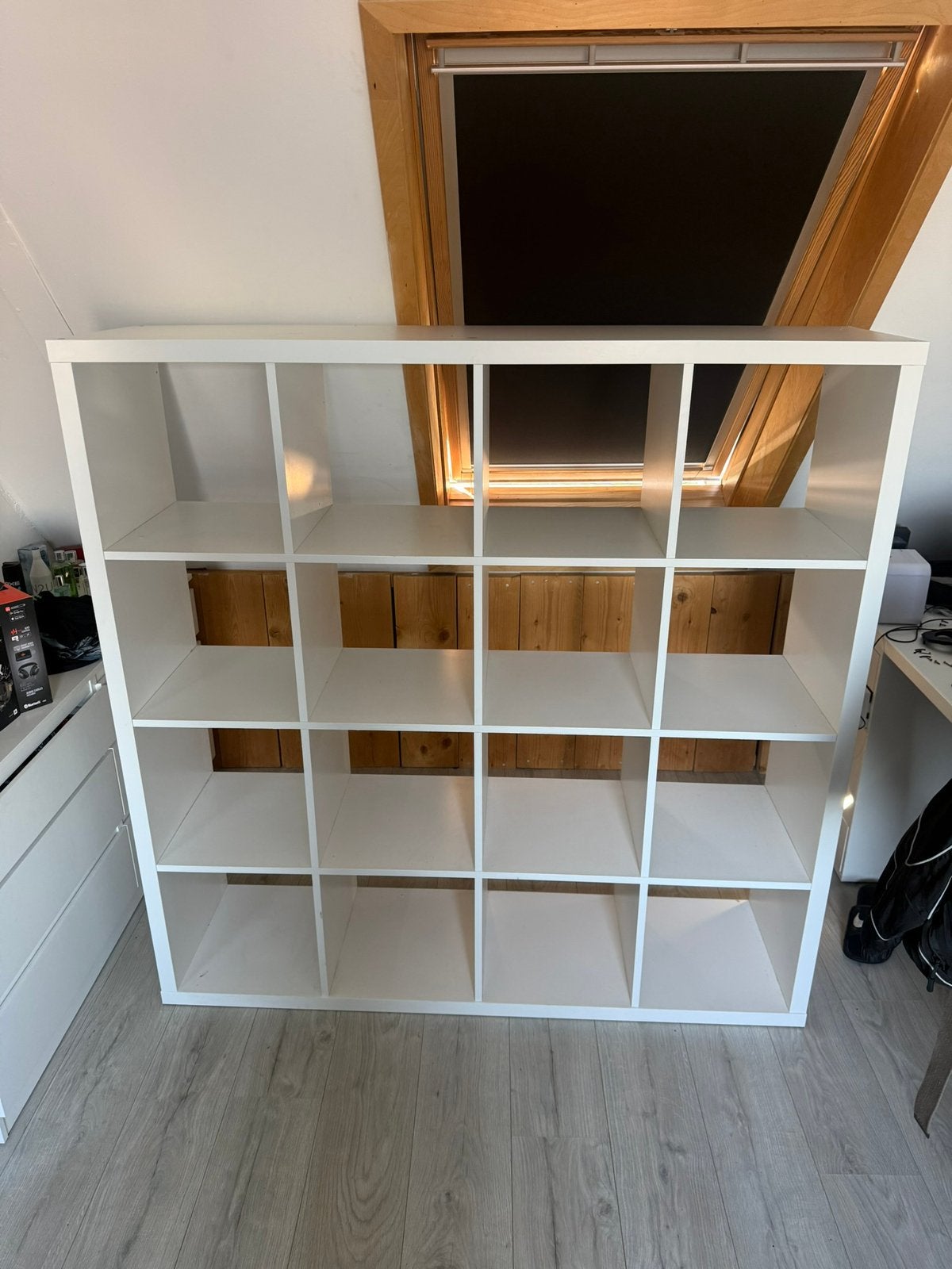 Kallax 4x4 kast, 100 tot 150 cm, 100 tot 150 cm, Ophalen of Verzenden, Zo goed als nieuw