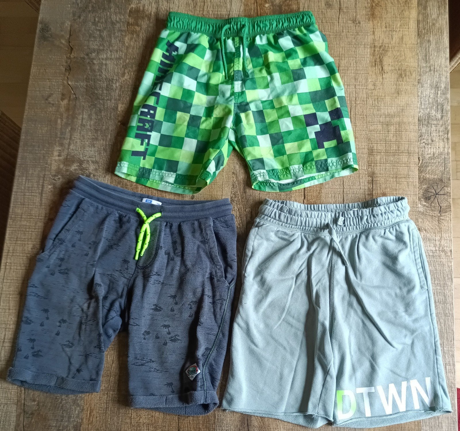 Jongens korte broeken H&M, WE, Minecraft maat 146, Broek, Gebruikt, Ophalen of Verzenden, H&M, WE, Minecraft