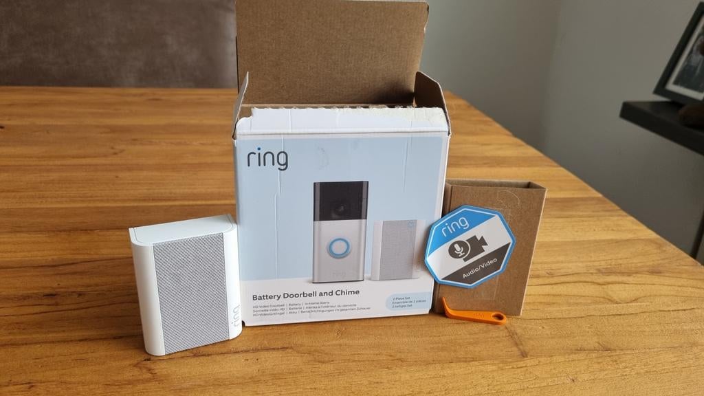 Ring Video Deurbel en Chime, Huis en Inrichting, Deurbellen, Ophalen