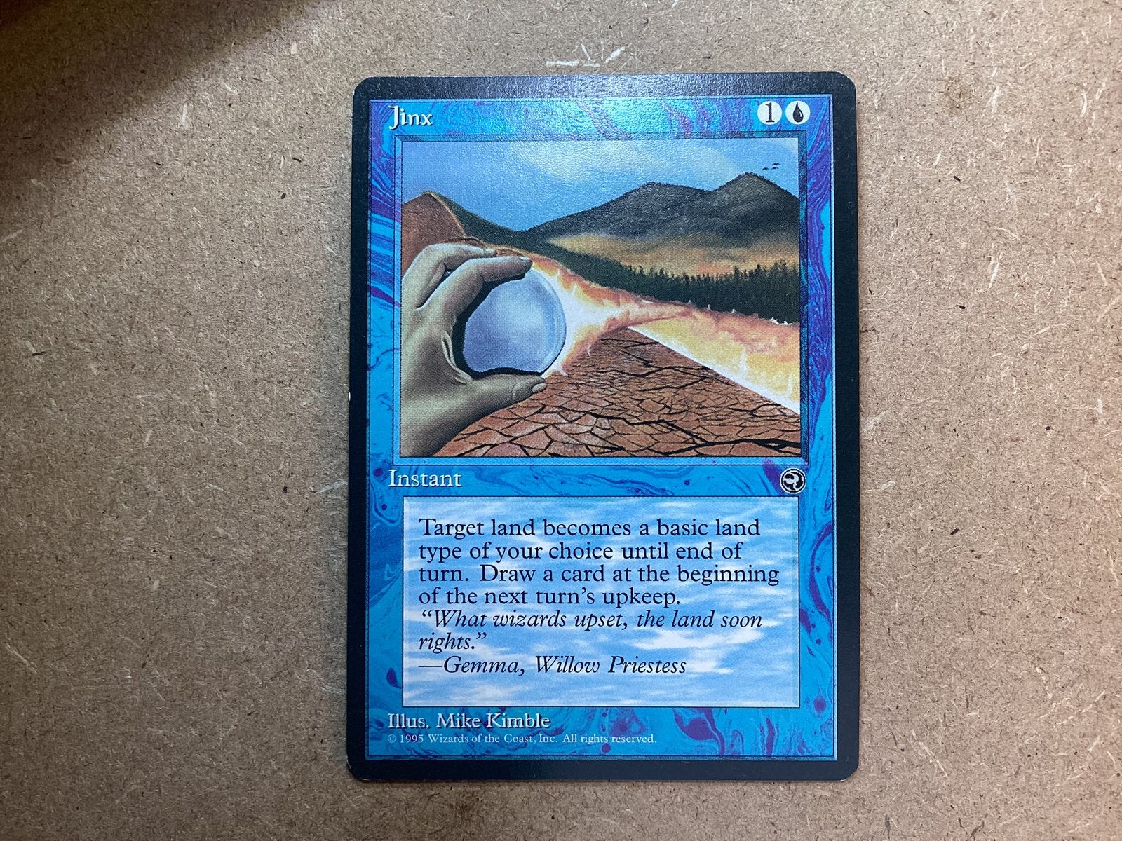 1x Jinx (Near Mint), Ophalen of Verzenden, Zo goed als nieuw, Losse kaart