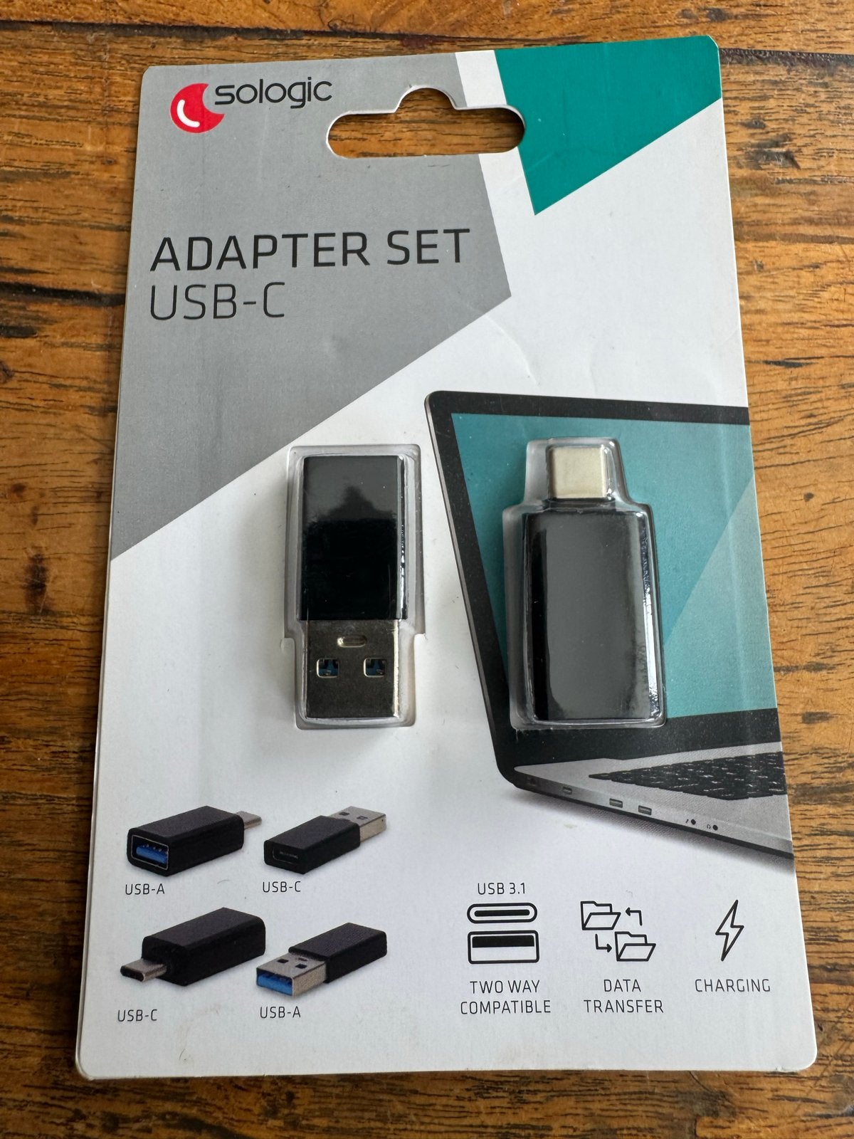 Sologic USB-C Adapter Set - Nieuw in verpakking, Computers en Software, Pc- en Netwerkkabels, Nieuw, Ophalen of Verzenden