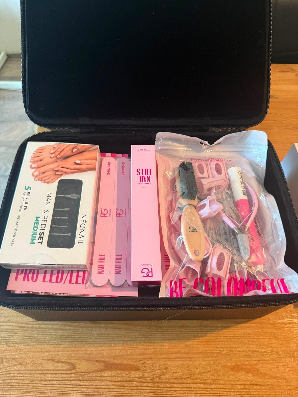 Zeer complete PinkGellac - mani- en pedicure set -, Ophalen of Verzenden, Roze