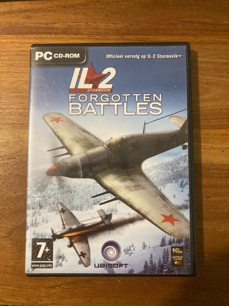 PC cd-rom IL 2 Sturmovik: Forgotten Battles (Ubisoft), 1 speler, Racen en Vliegen, Ophalen of Verzenden, Zo goed als nieuw