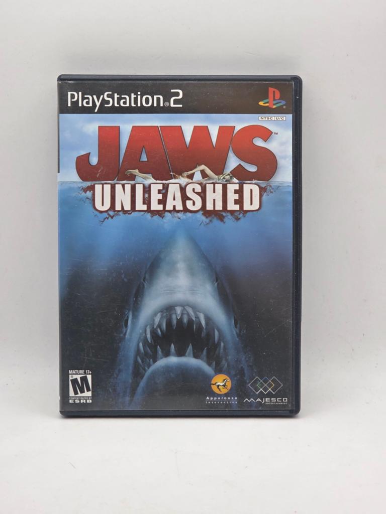 Jaws Unleashed  PS2, Spelcomputers en Games, Games | Sony PlayStation 2, Avontuur en Actie, Gebruikt, Majesco Entertainment, 1 speler
