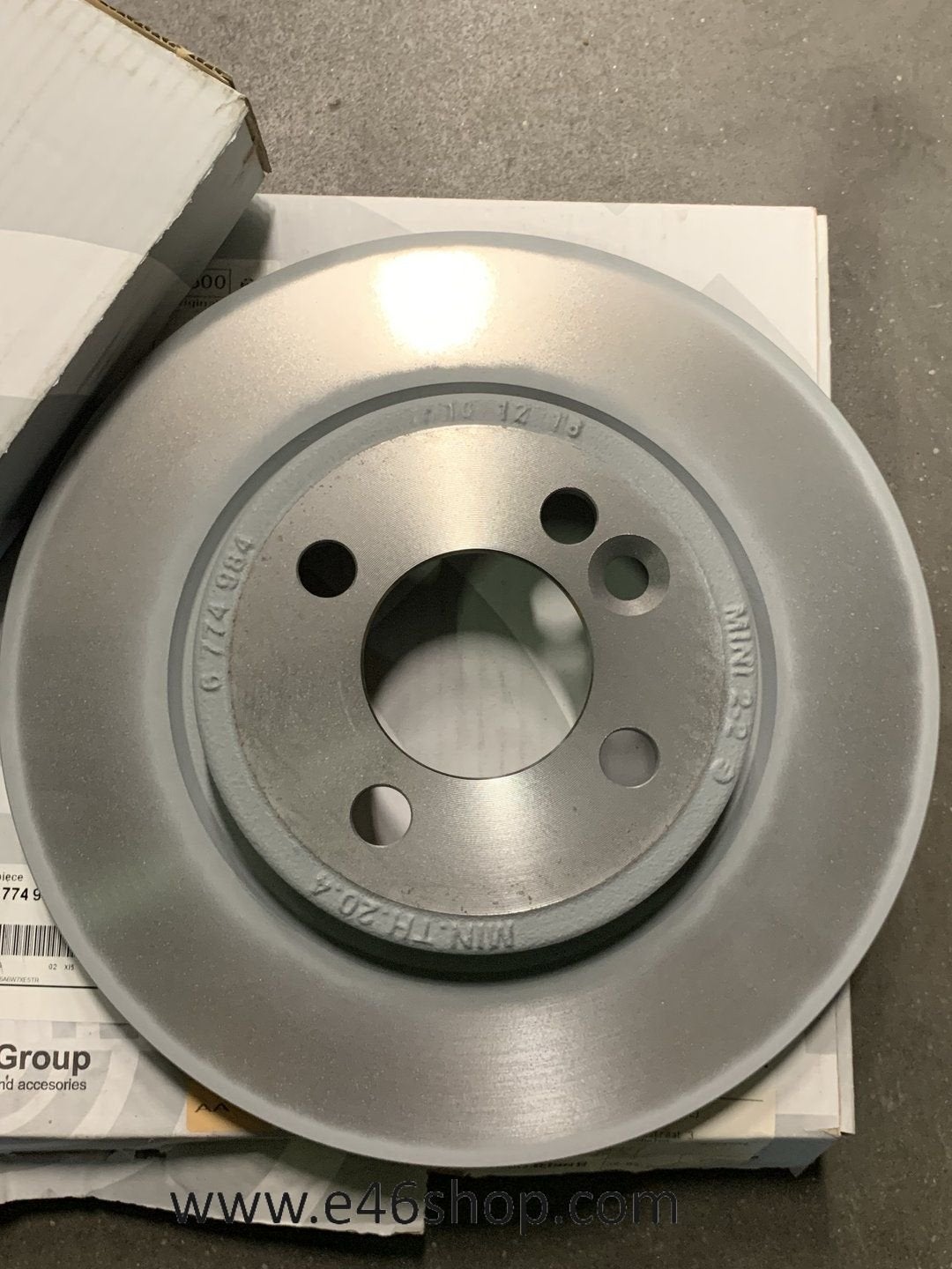 REMSCHIJF MINI R50 R52 R53 VOORZIJDE OE 34116774984, -, -, Nieuw, Ophalen of Verzenden