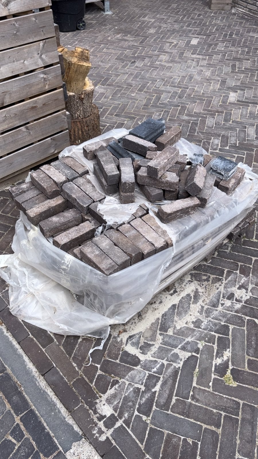Nieuwe Klinkers - Ideaal voor Oprit of Terras, Tuin en Terras, Tegels en Klinkers, Ophalen, Gebruikt, Klinkers, 10 m² of meer