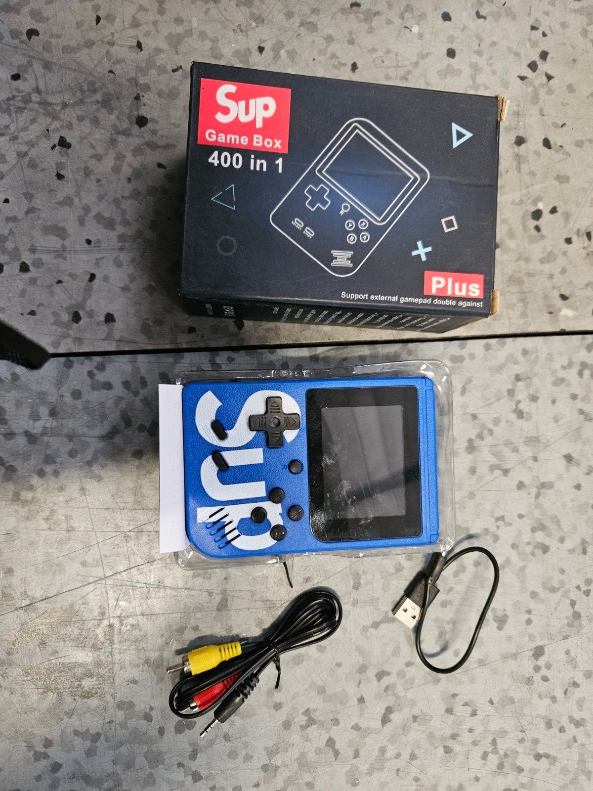 Retro Game Boy met 400 ingebouwde games, Ophalen