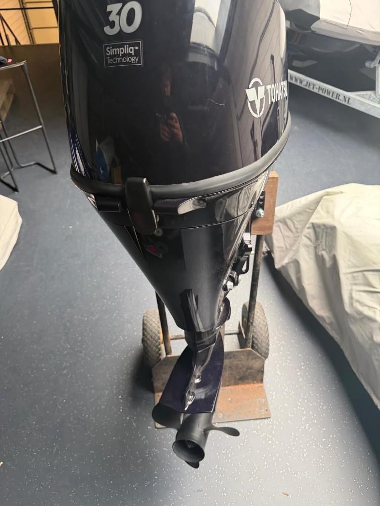 Nieuwe Tohatsu 30 pk 4-takt injectie buitenboordmotor kort, Watersport en Boten, Ophalen, Binnenboordmotor, Nieuw, Viertaktmotor