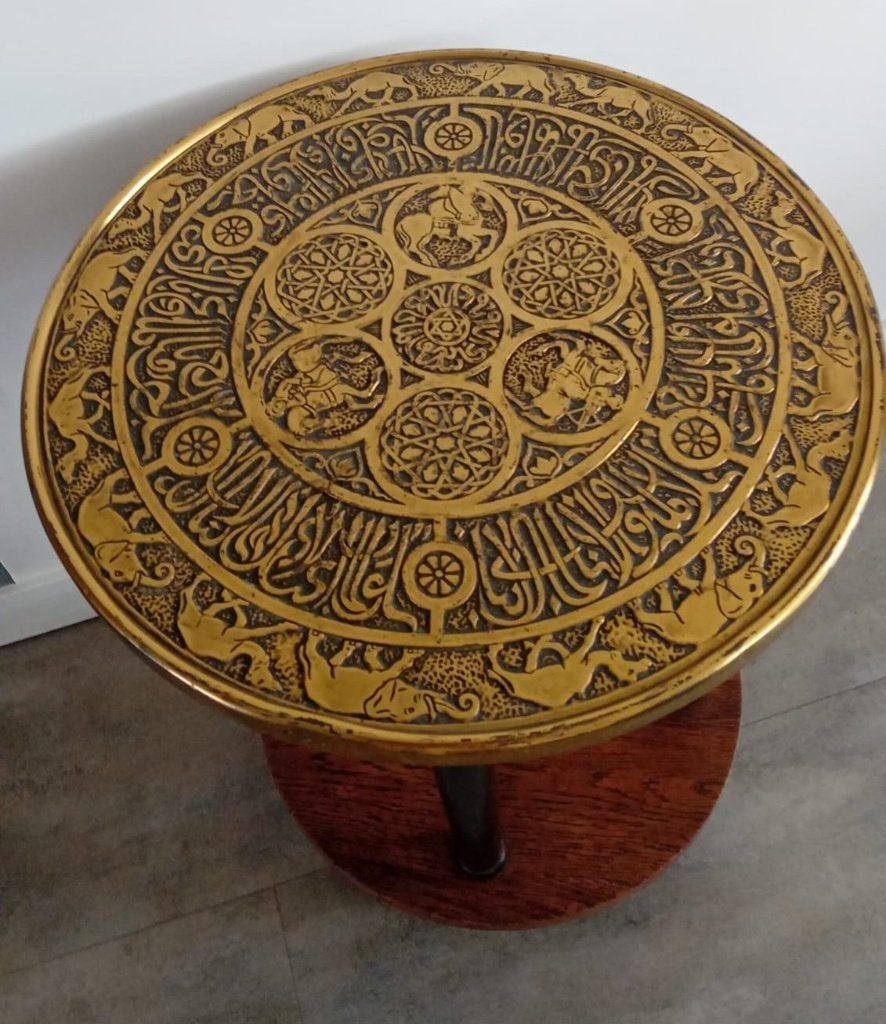 Vintage Art Deco rooktafel/bijzettafel, Ophalen