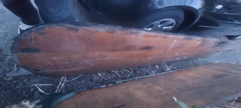 2 houten zwaarden 2.80 x 0.65 meter, Watersport en Boten, Ophalen of Verzenden, Zeilboot