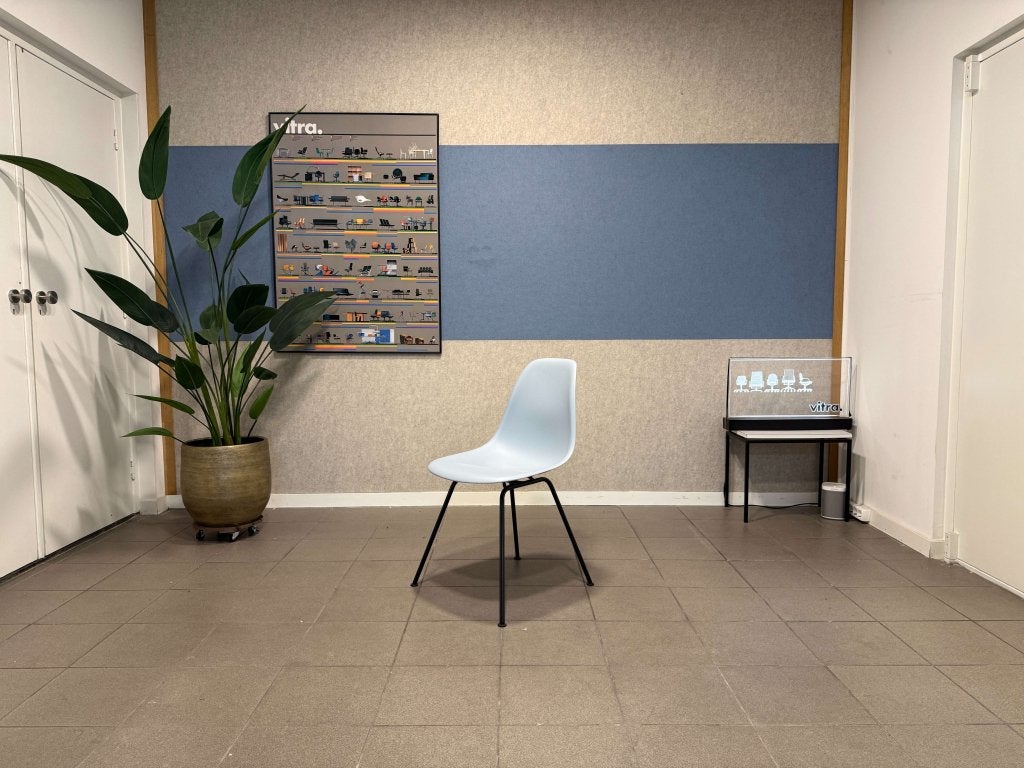 Vitra | Charles & Ray Eames | DSX | Ice Grey | 1x, Vitra, Vitra Artifort Cassina Fritz Hansen Eames Gispen Pastoe Hay, Zwart, Ophalen of Verzenden