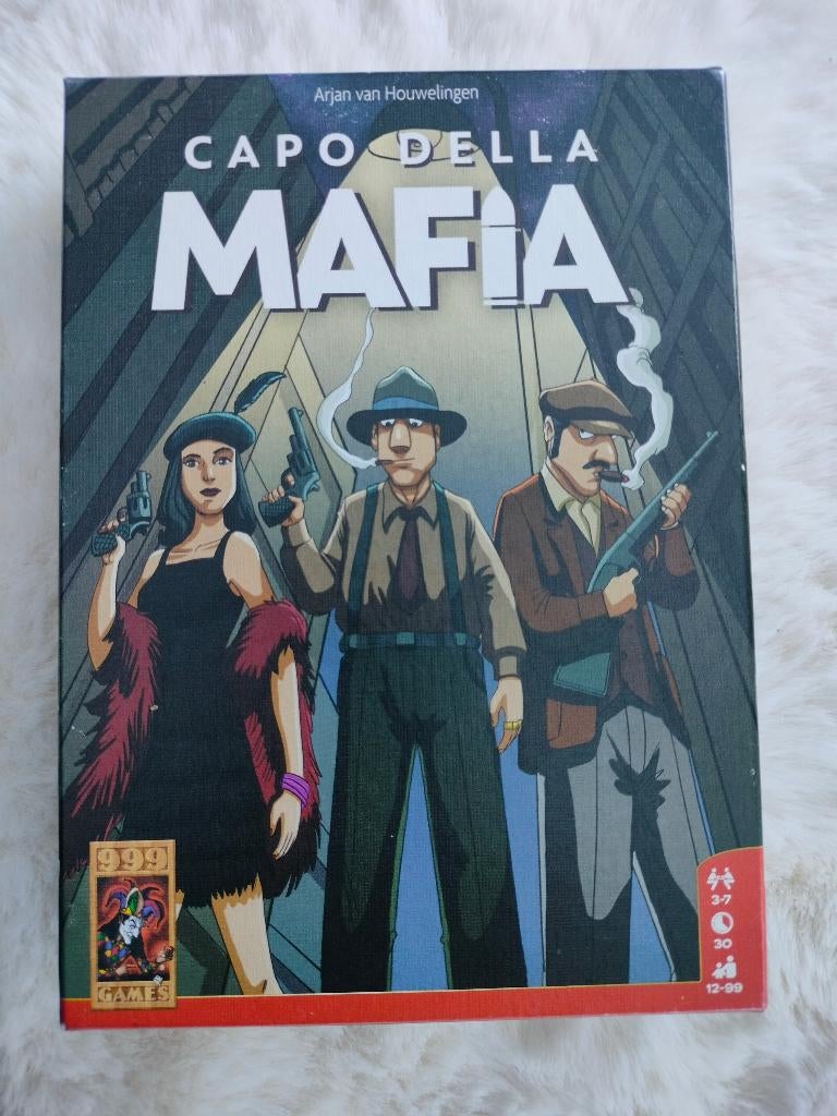 Gezelschapsspel: Capo della Mafia, Hobby en Vrije tijd, Gezelschapsspellen | Bordspellen, Nieuw, Drie of vier spelers, Vijf spelers of meer