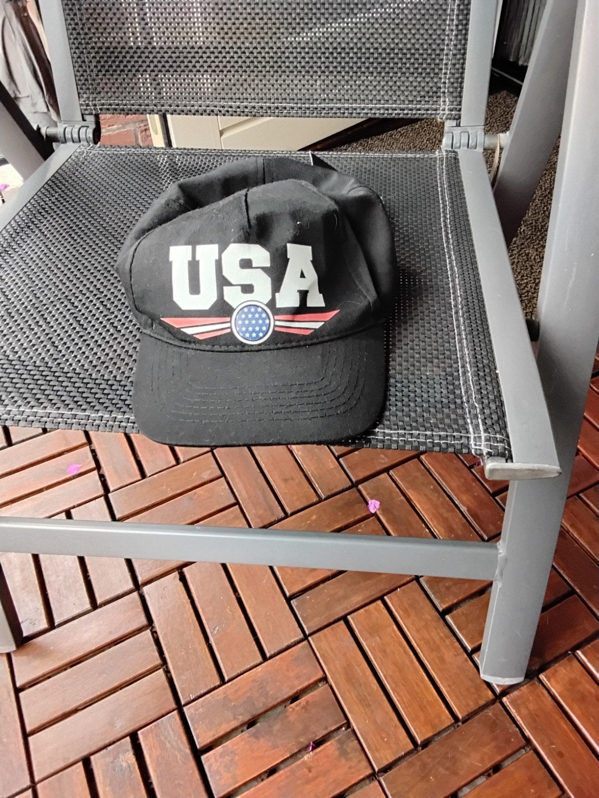 Zwarte USA Pet -  nieuw, Result Core Value, Nieuw, Pet, One size fits all