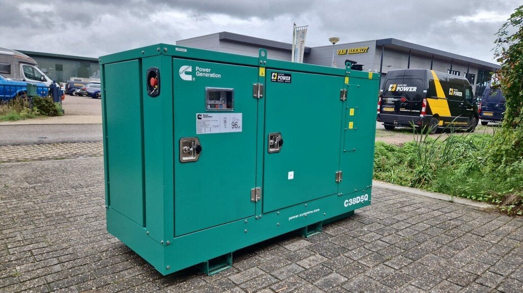 CUMMINS C38D5EQ dichte set, 38kVA, Stamford, nieuw,