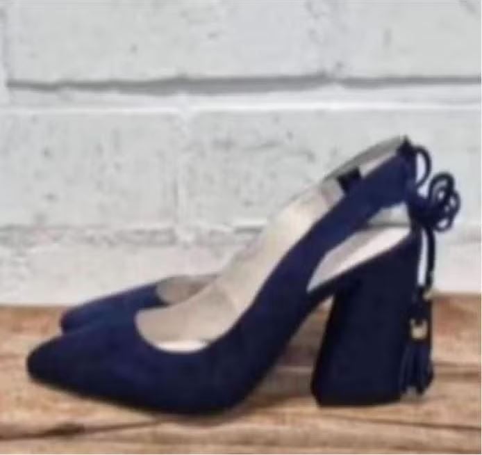 Kenneth Cole - Suedeleren sandalen maat 36 - Nieuw €140, Blauw, Kenneth Cole, Nieuw, X