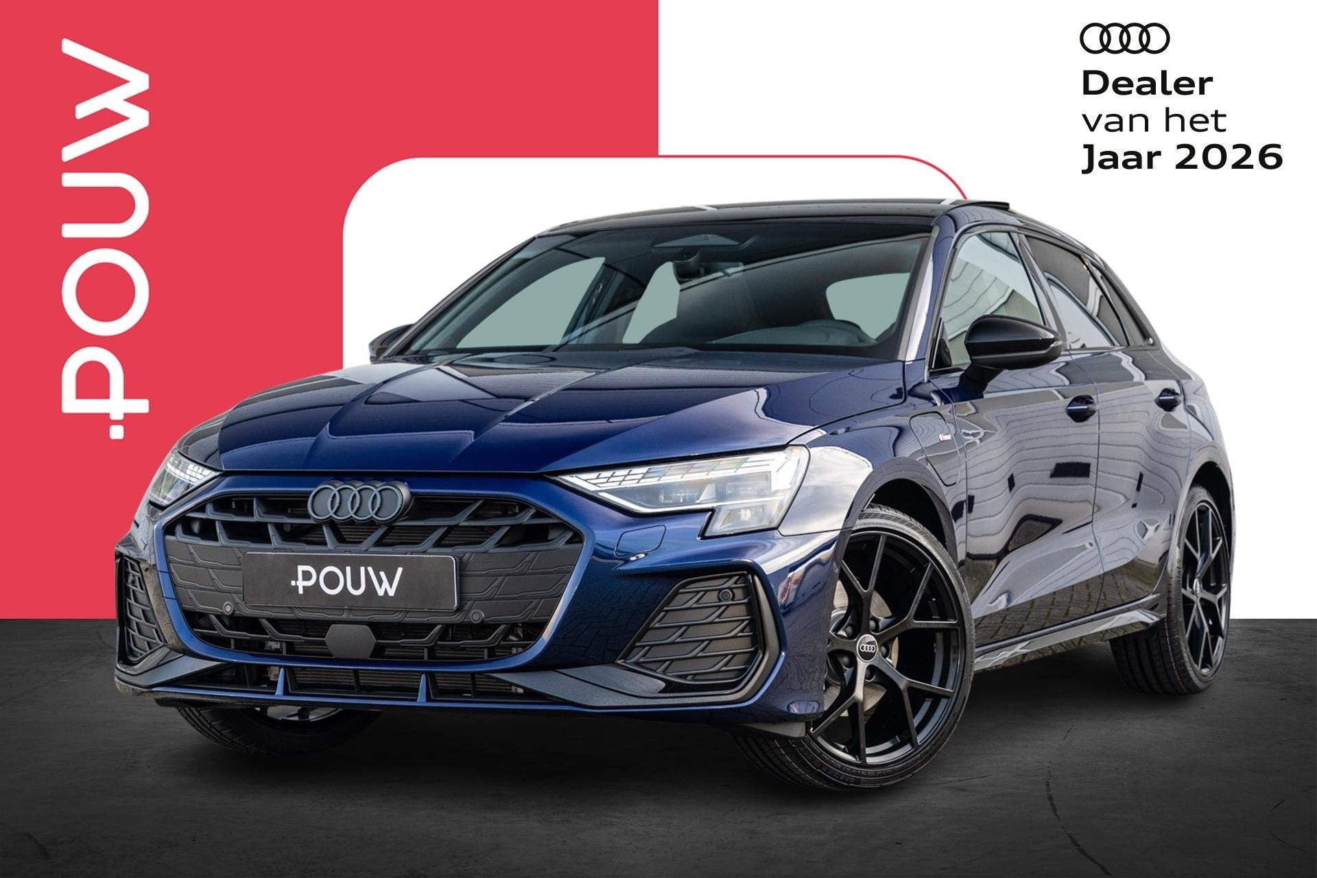 Audi A3 Sportback 40 TFSI e 204pk S edition | Panoramadak |, Auto's, 12 maanden, 1498 cc, 4 cilinders, Leder en Stof
