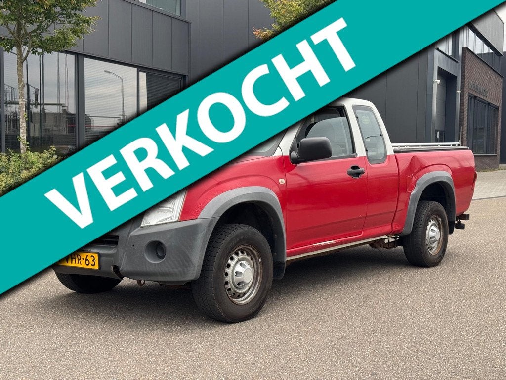 Isuzu D-Max 2.5 Extended Cab LS AIRCO/NAP, Auto's, Gebruikt, Origineel Nederlands, Bedrijf, Vierwielaandrijving