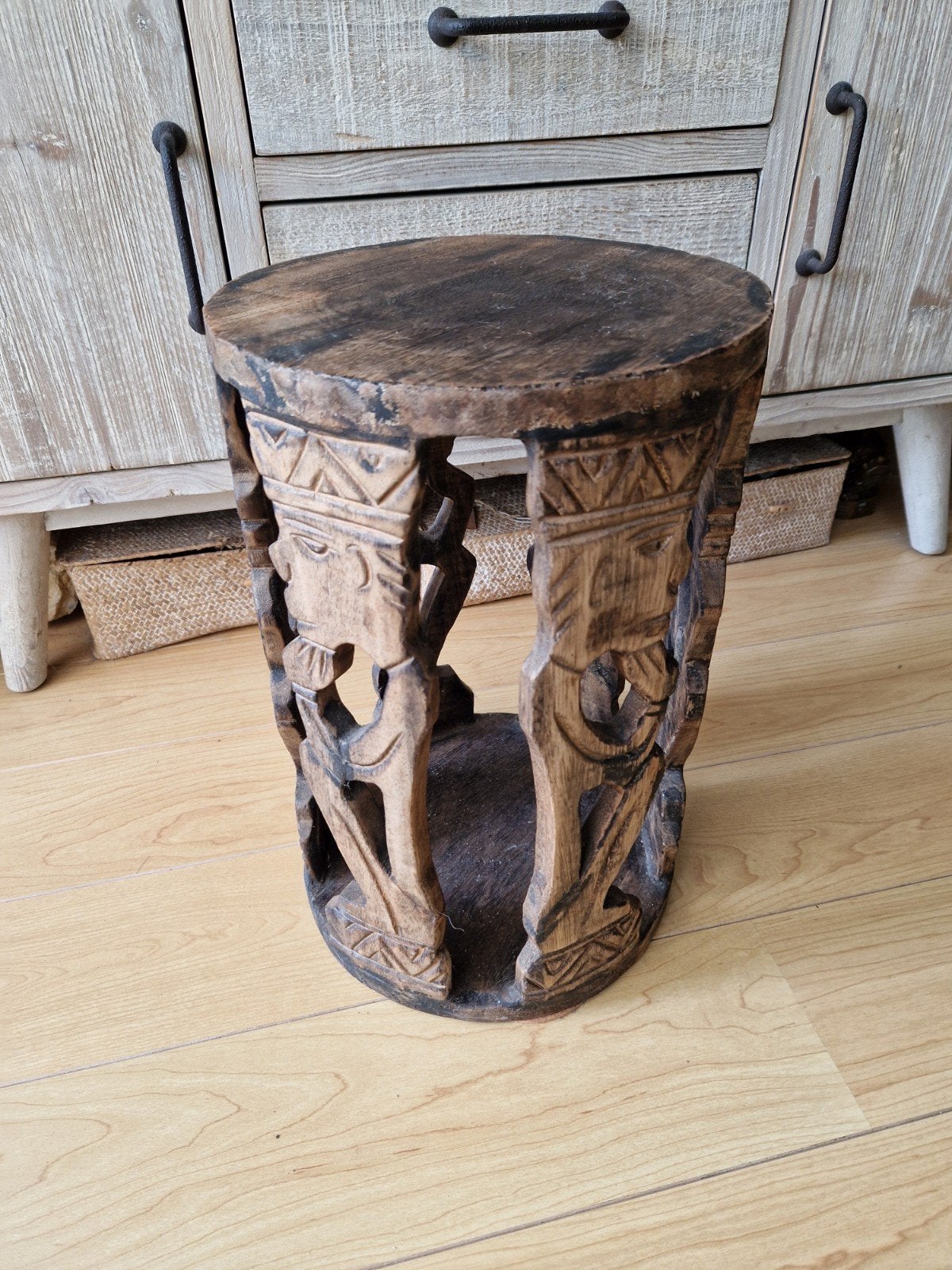 Oosters tafeltje, Ophalen, Rond, Minder dan 55 cm