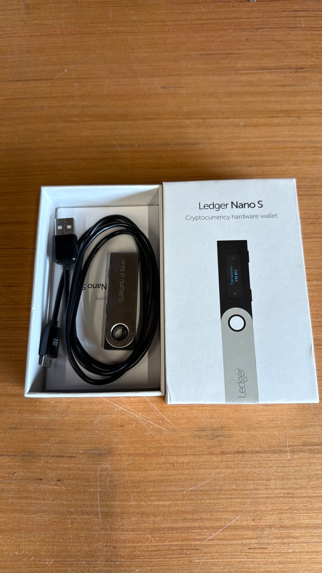 Ledger nano s, Ophalen of Verzenden, Zo goed als nieuw